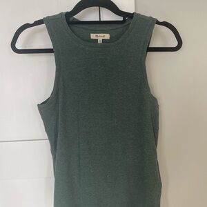 Madewell Women's Green Tank Top